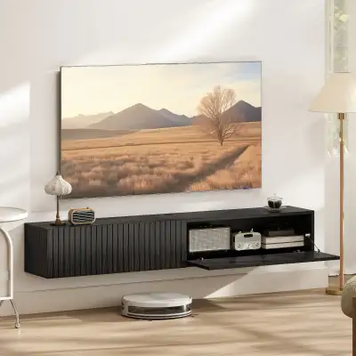 55" Floating TV Stand for TVs up to 72 Inch, Wall Mount Media, View more