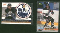 4 Georges Laraque Cards Oilers