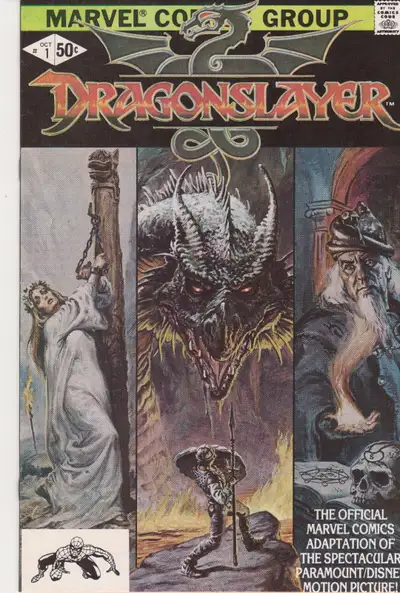 Marvel Comics - Dragonslayer - movie adaptation complete series., View more