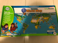 Leapfrog Leap Reader World Map TAG Pen system