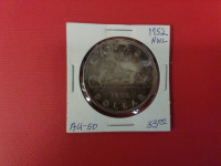 1952      Canada       $1 silver coin