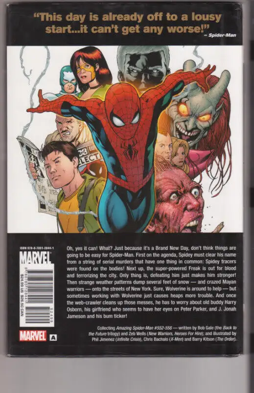 Comics - Amazing Spider-Man Brand New Day Hardcover in Comics & Graphic Novels in Oshawa / Durham Region - Image 3