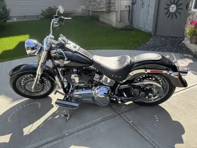 Model-FLSTF Brand new tires, fresh service and brake flush. All extras listed in last pic.
