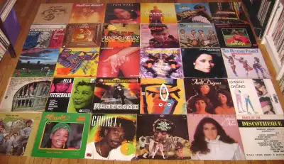 60 Pochettes de Disques vides pour décor, View more