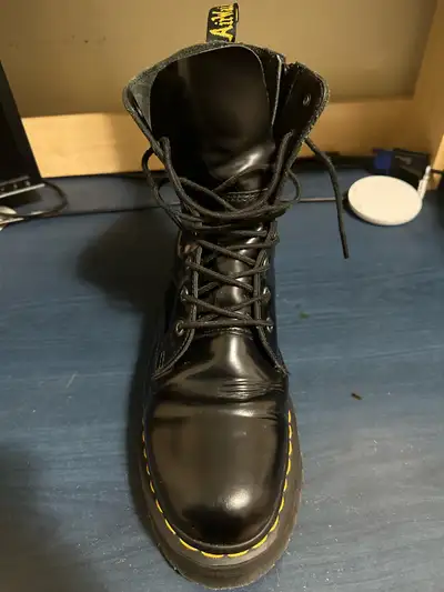 Dr Martens Leather Boots, View more