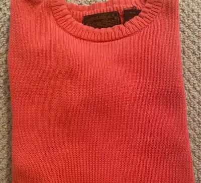 Eddie Bauer Orange Crewneck Sweater, View more