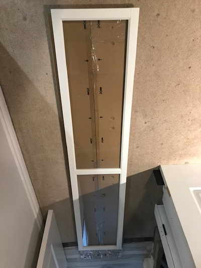OXBERG Glass door, white, Billy Bookcase IKEA Glass Doors, View more