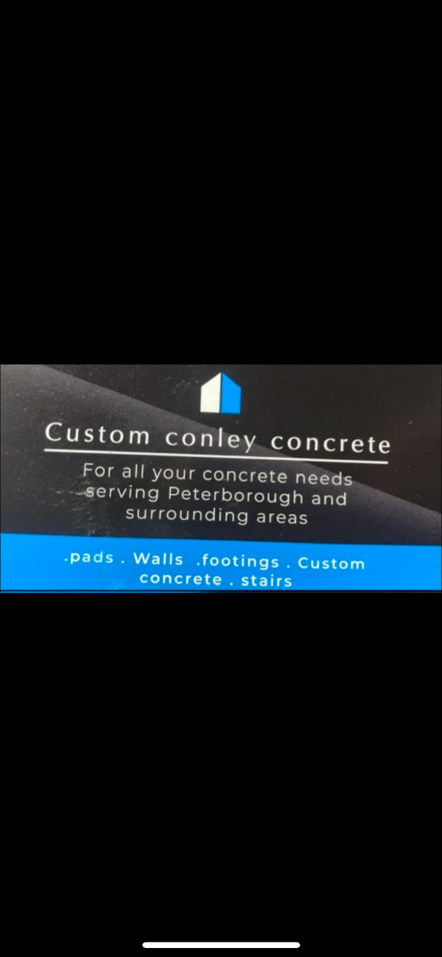 Custom conley concrete booking for the 2025 season in Construction & Trades in Peterborough - Image 3