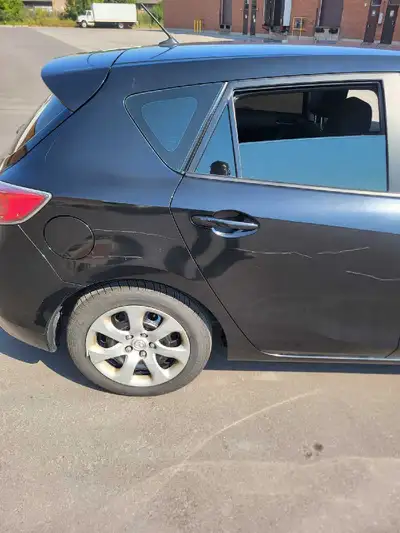 Im selling mazda 3..engine and clutch works good..car is no longer needed as I bought a bigger vehic...