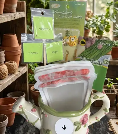 Garden Water Pitcher  With Seeds Supplies, View more