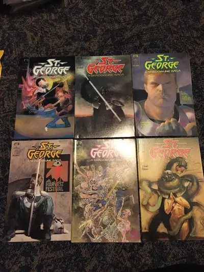 St. George #1-3 , 5. A Shadowline Saga Epic Comics VG (1988) lot, View more