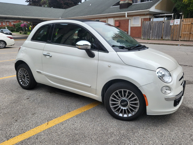 2012 Fiat 500c Lounge Convertible – Auto!  Low KM’s!  Safety Inc in Cars & Trucks in Markham / York Region - Image 3