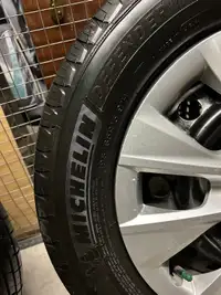 4X195/65/R15 Michelin summer tires on TOYOTA original rims