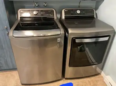 Laveuse/sècheuse lg 2021 avec garantie, View more