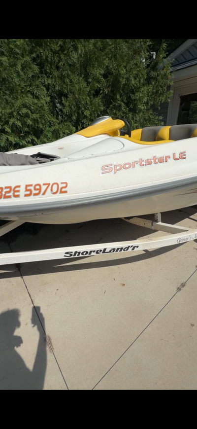 Good condition, I’ve owned it for two summers. Comes with optional Shoreland'r trailer for extra $15...