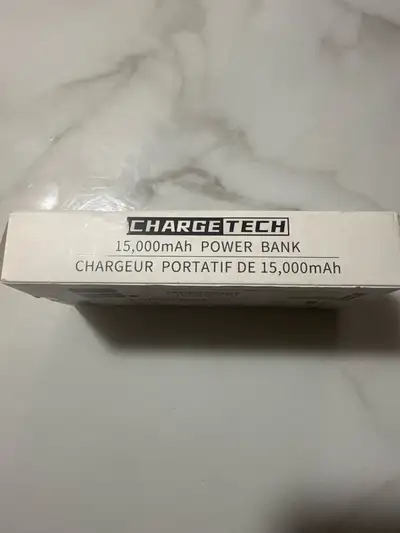 ChargeTech 15000 mAh Power Bank, View more