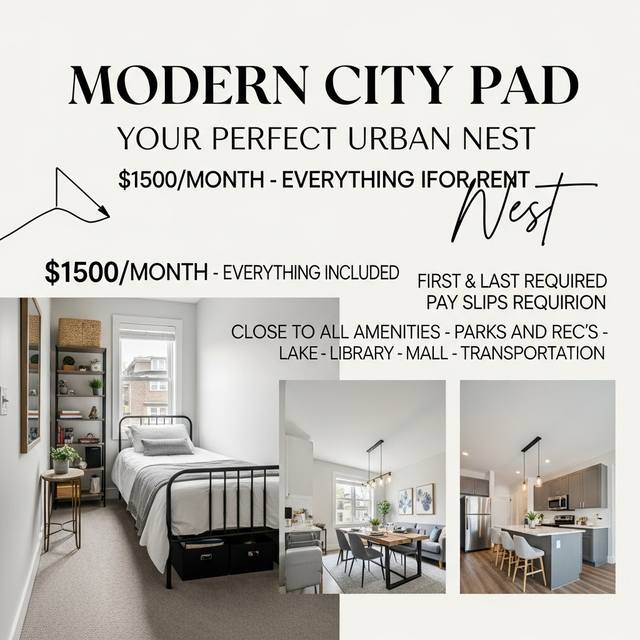 : Large Bedroom with Private Bathroom - Etobicoke