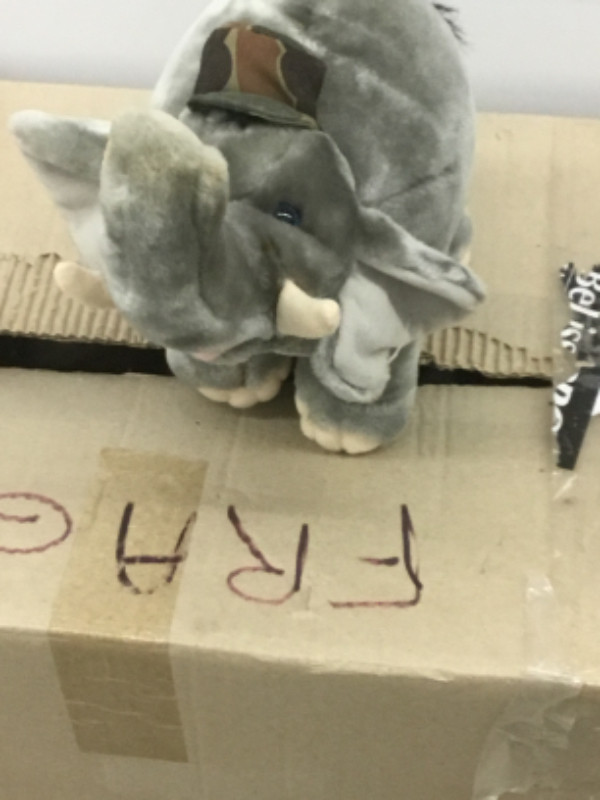 Disney Operation Dumbo Drop Plush Elephant Camo Hat 1998 VTG in Arts & Collectibles in Markham / York Region