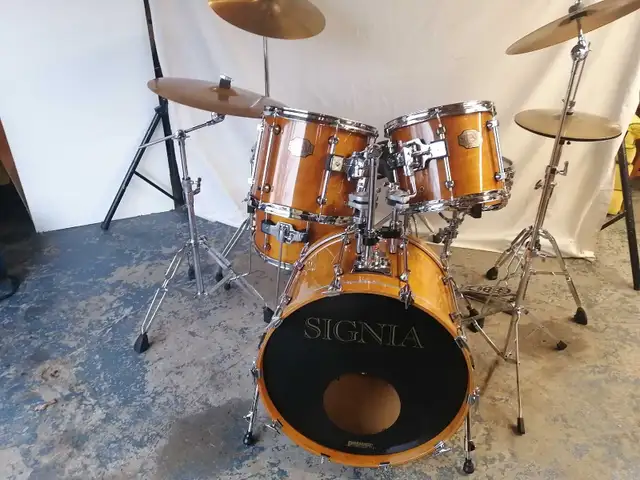 Vintage Premier maple Drums in Drums & Percussion in Hamilton - Image 10