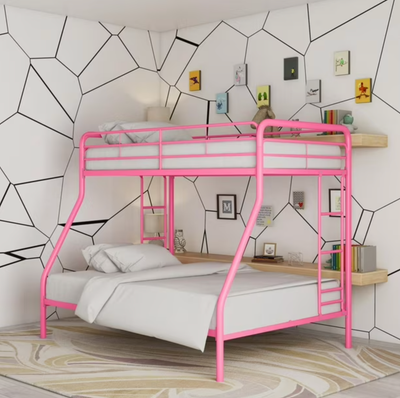 Pink bunkbed, View more