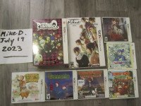 Nintendo DS and 3DS games for sale, Pokemon + more. please read