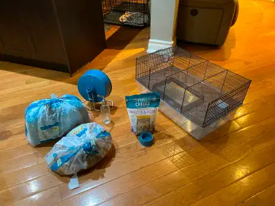 Cage is 140 with tax at pets smart you can look it up. This offer will not last I’m not trying to ma...