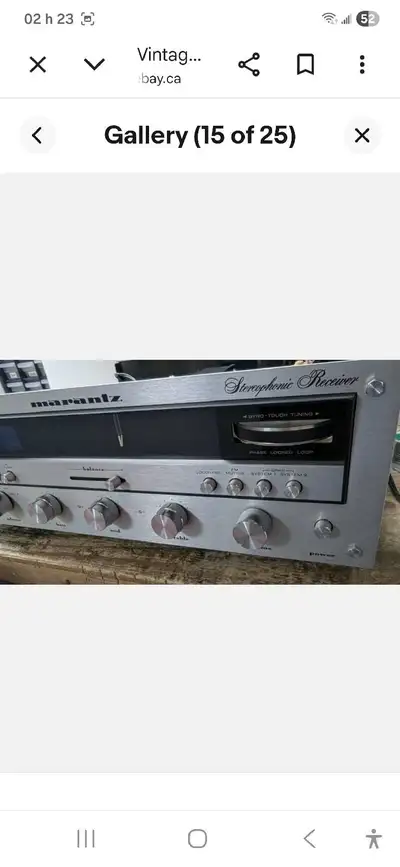 MARANTZ  2238 STÉRÉO RECEIVER, View more