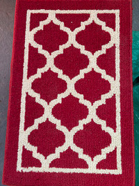 Indoor rug and matching door mat