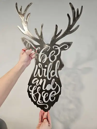 Metal Deer Wall Decor, View more