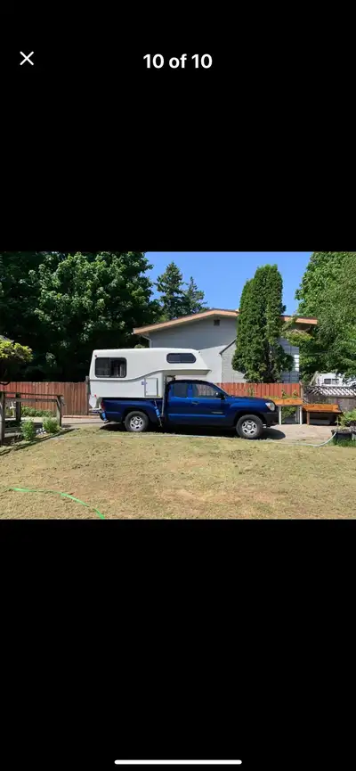 Great little camper almost Identical to a Bigfoot 611 or Northern lite 610 , sleeps 2-3 comfortably...