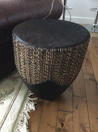 Stunning Large African Cowhide Drum