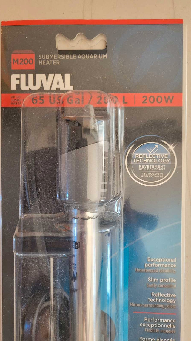 Fluval Heater - new - Up to 65G in Fish for Rehoming in Sudbury