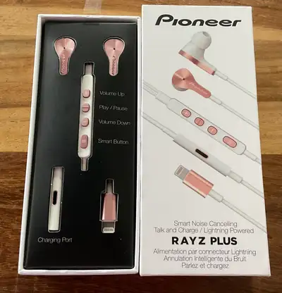 Écouteurs Pioneer RAYZ PLUS et Adapteur USB-C, View more