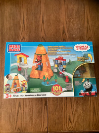 Thomas & Friends Mega Bloks Train Set like new + bonus sets