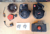 various 5 to 12 hp Tecumseh L head snowblower engine parts