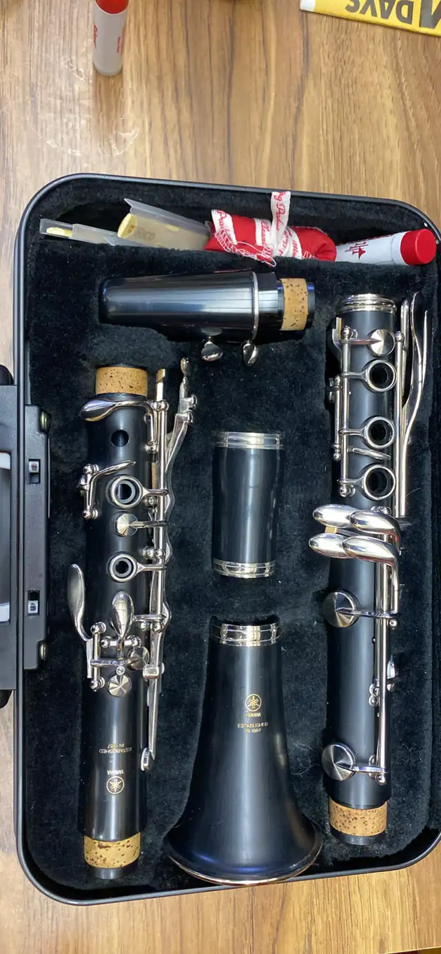 Yamaha Clarinet. Model #250. Absolute MINT condition. in Woodwind in Saskatoon - Image 2