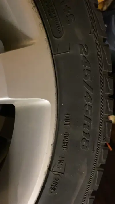 Winter tires, rims 18in would fit Nissan maxima/altima