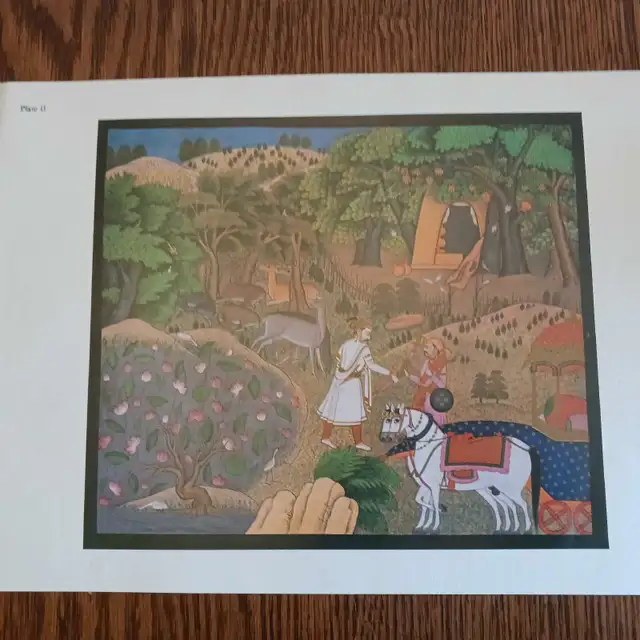 Kalidasa's Sakuntalam Beautiful Indian Art 7 plates in Arts & Collectibles in City of Toronto - Image 5
