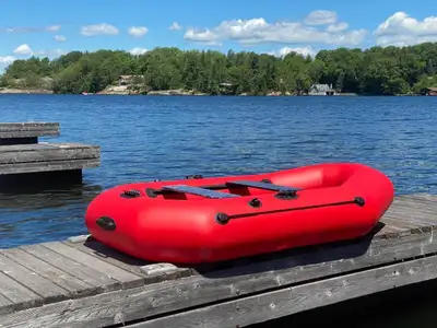 IN STOCK DESCRIPTION Inflatable boat CRB-B250ND is two-person boat with two sliding seats, a hinged...