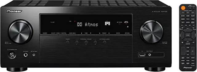 Pioneer VSX-935 7.2 Ch 8K Ultra HD Network AV Receiver