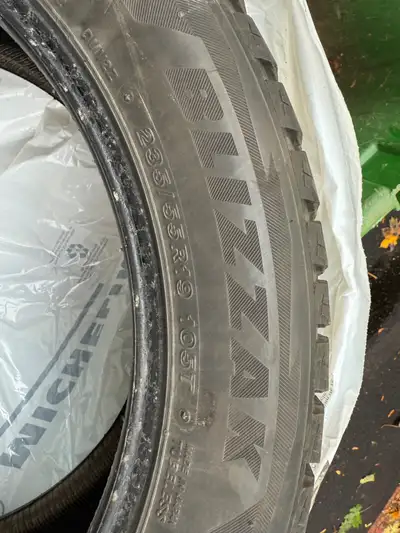 4 new tires. bought when we purchased the new van and only on van for 2 months, very low Km's. like...