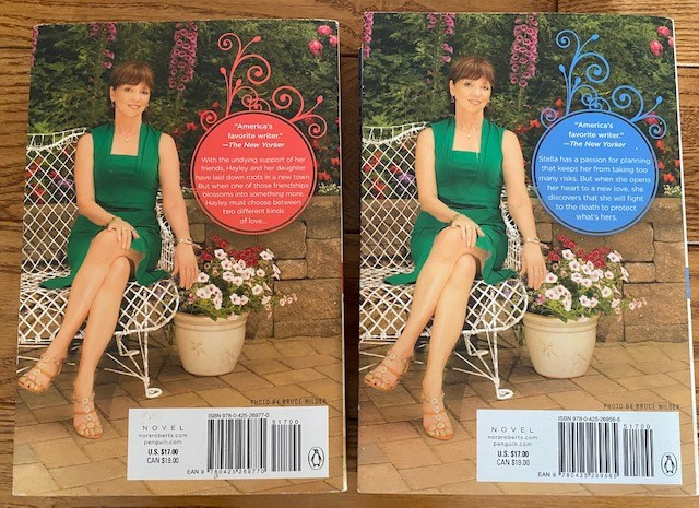 Nora Roberts Blue Dahlia and Red Lily Books like new condition in Fiction in Edmonton - Image 2