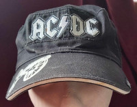 AC/DC Painters Hat (Cap) "FOR THOSE ABOUT TO ROCK" Short Brim