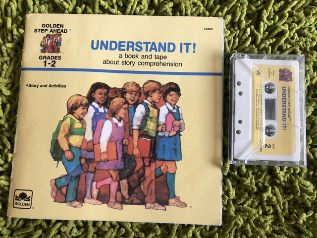 Vintage book: Understand It!   With cassette tape grade 1-2 in Children & Young Adult in Calgary