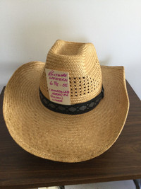 Cowboy Hats - Straw Biltmore  and  Pereda