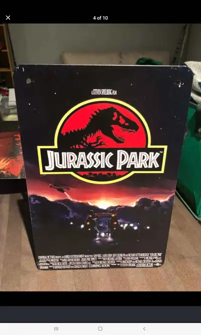 """JURASSIC PARK"""Tin Movie Poster, View more