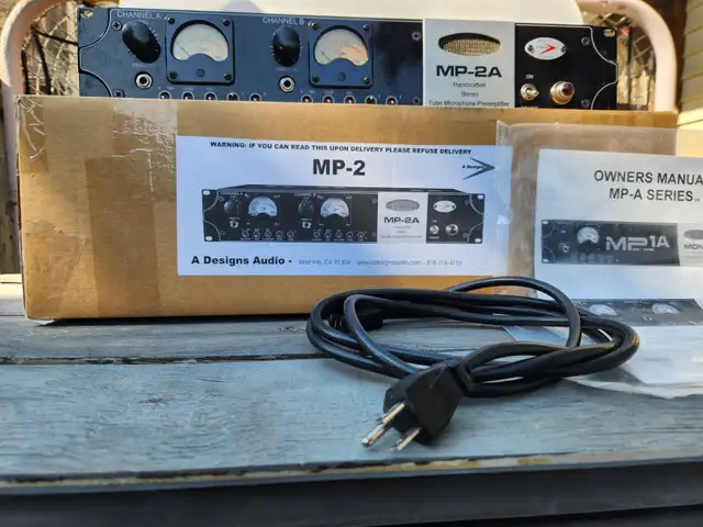 A-Designs Audio MP-2A Stereo Tube Mic Preamp in Stereo Systems & Home Theatre in City of Toronto - Image 3