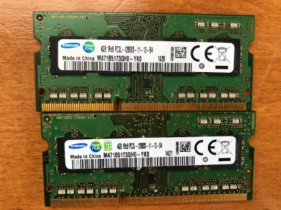 Samsung Laptop Memory 4GB - 2 pieces, View more