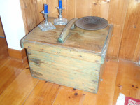 Beautiful Antique Pine Quebec Butter Box - $175