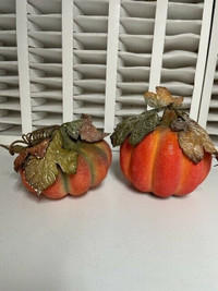 Halloween Styrofoam Pumpkins